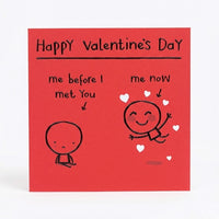 "Me Before You" Valentine's Day Card
