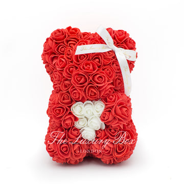 rose bear personalised gift for her