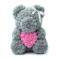 rose bear personalised gift for her