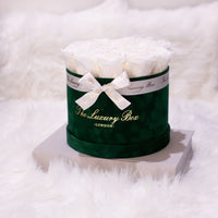 customised personalised eternity roses in a box