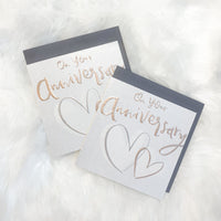 anniversary gift card