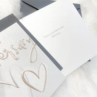 anniversary gift card