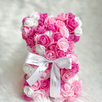 Small Panda Rose Teddy Bear gift for her delivered in UK
