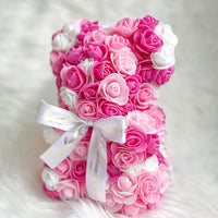 Small Panda Rose Teddy Bear gift for her delivered in UK