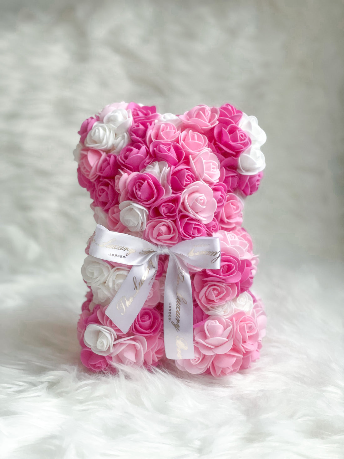 Small Panda Rose Teddy Bear gift for her delivered in UK