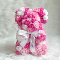 Small Panda Rose Teddy Bear gift for her delivered in UK