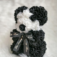 Small Panda Rose Teddy Bear gift for her delivered in UK