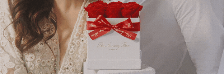 Valentine's Day Red Infinity Roses Delivered UK
