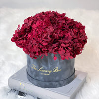 Preserved hydrangea flower bouquet delivery in uk