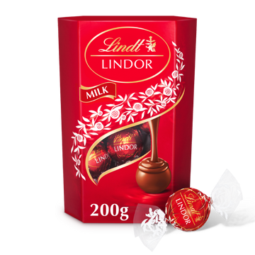 Lindt LINDOR Milk Chocolate Truffles 200g