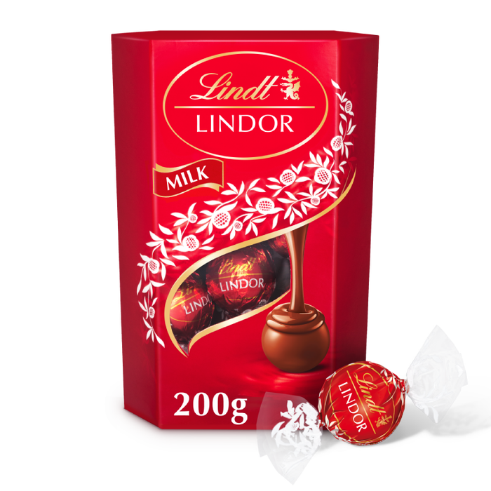 Lindt LINDOR Milk Chocolate Truffles 200g