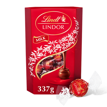 Lindt LINDOR Milk Chocolate Truffles 337g