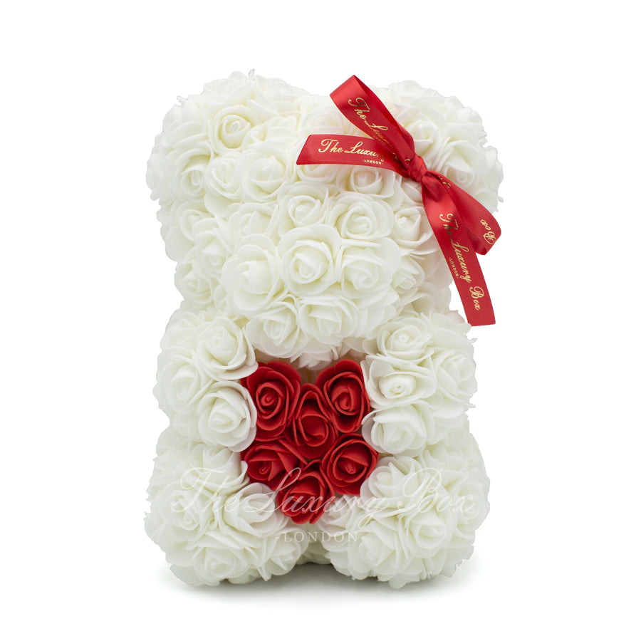 rose bear personalised gift for her