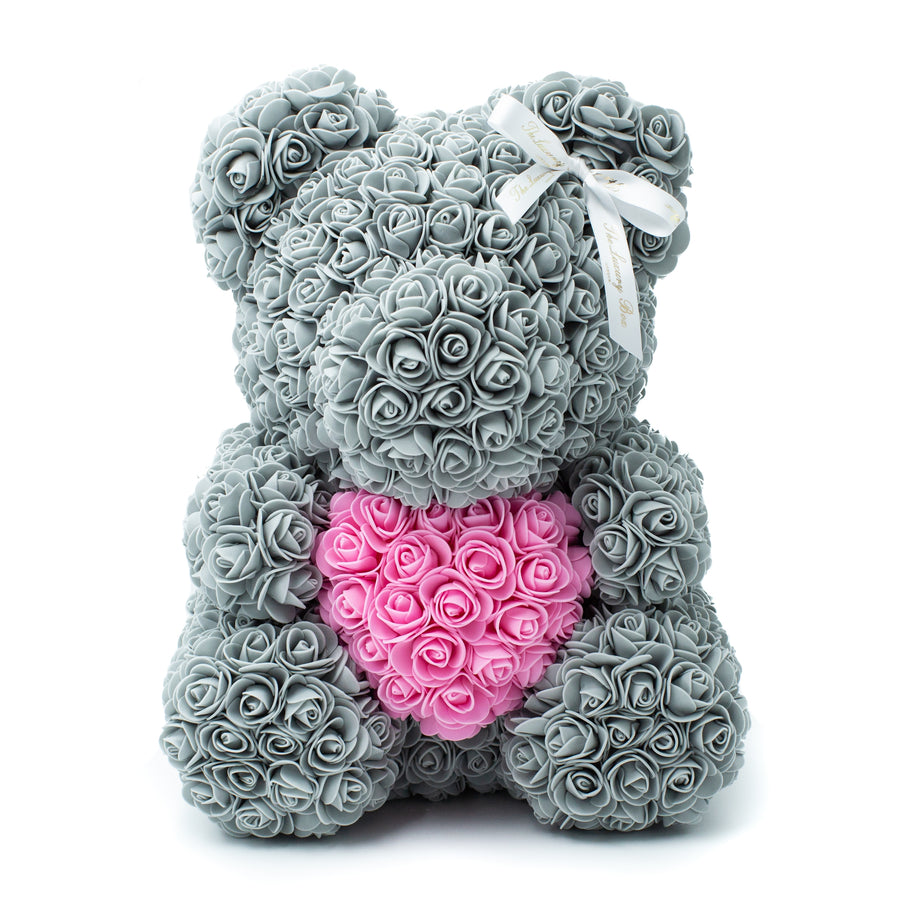 rose bear personalised gift for her
