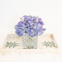 luxury coffee table decoration artificial flowers in vase