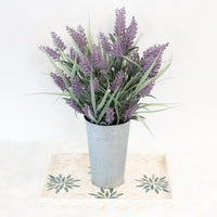 luxury home decor artificial lavender plants in pot