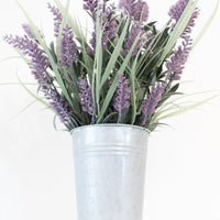 artificial plants in pot lavender for home decoration