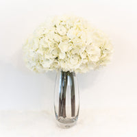 luxury home decoration statement piece ivory artificial flowers in vase