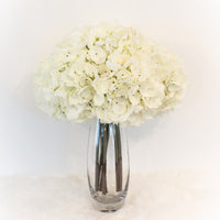 luxury artificial flowers in vase for coffee table and luxury home decor
