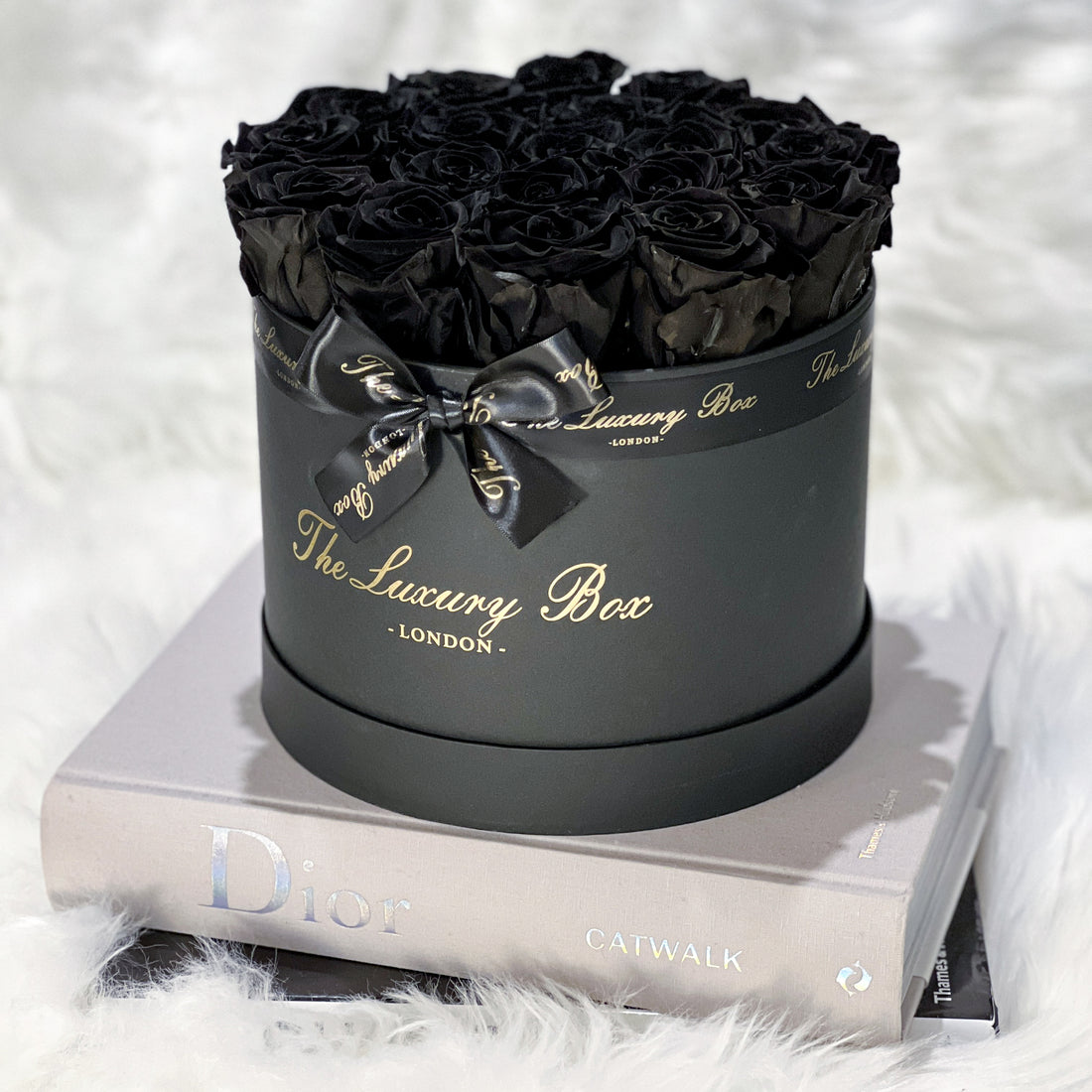 personalised valentine's day gift for her preserved eternity rose box
