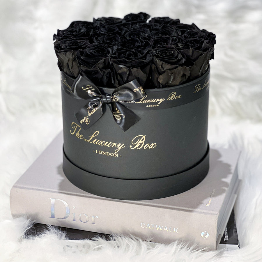 personalised valentine's day gift for her preserved eternity rose box