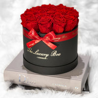personalised valentine's day gift for her preserved eternity rose box