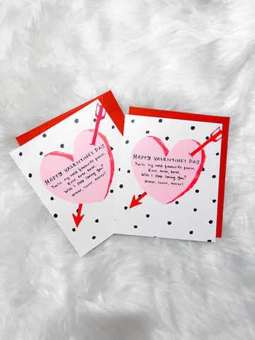 Valentine's day gift card