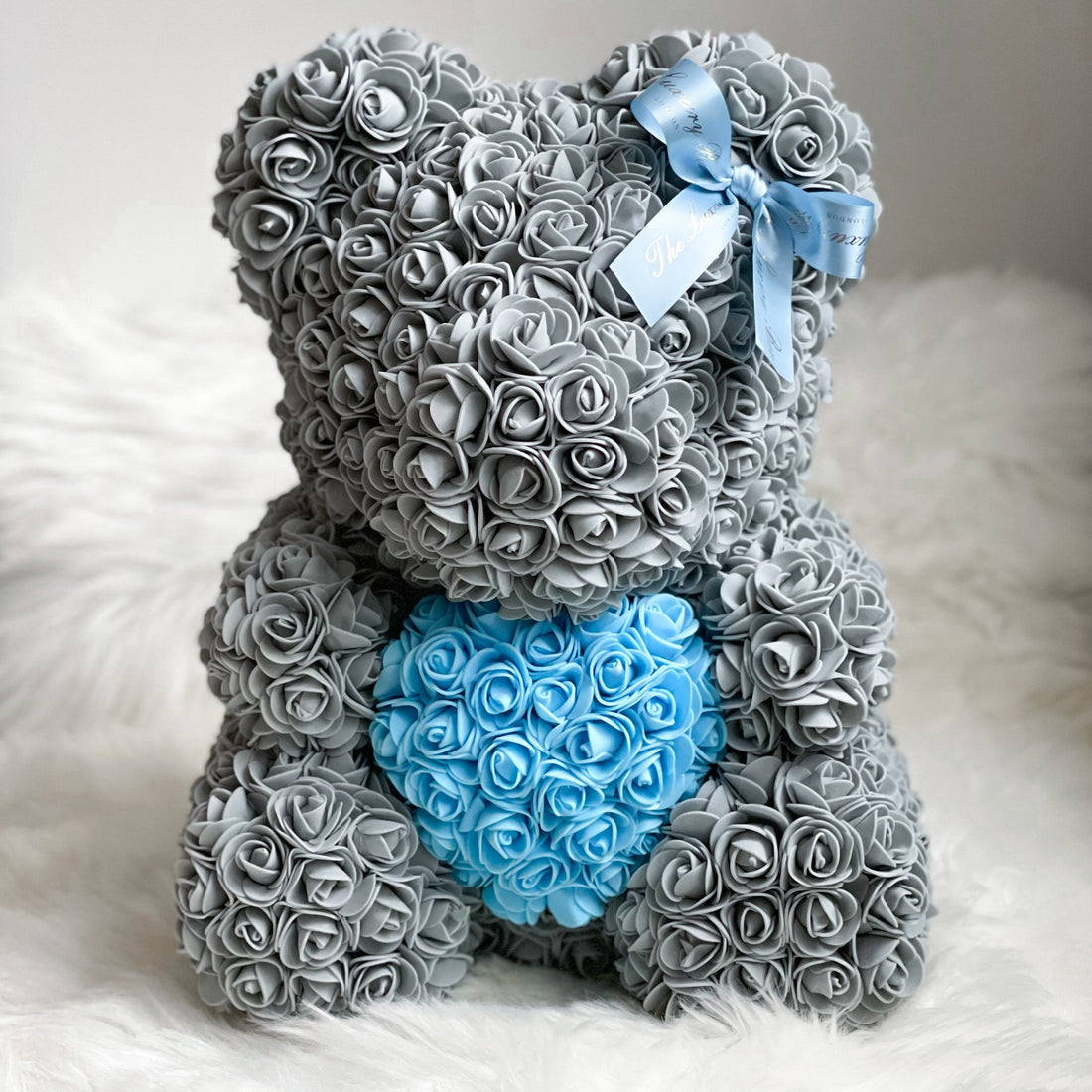 rose bear personalised gift for her