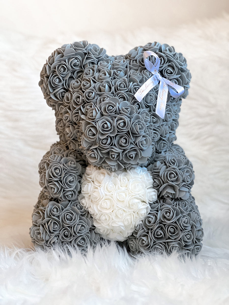 BUILD YOUR OWN Rose Bear 40cm | Unique & Thoughtful Gift for Special Occasions
