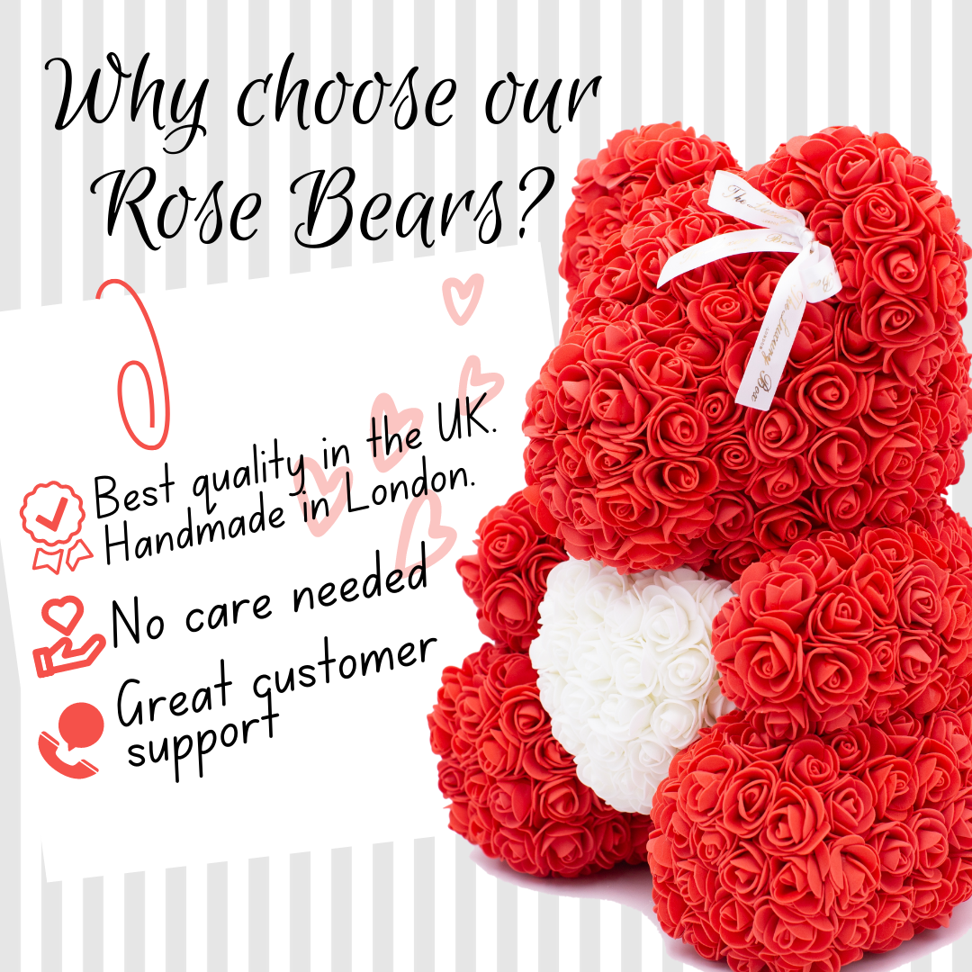 Rose bear discount valentines day