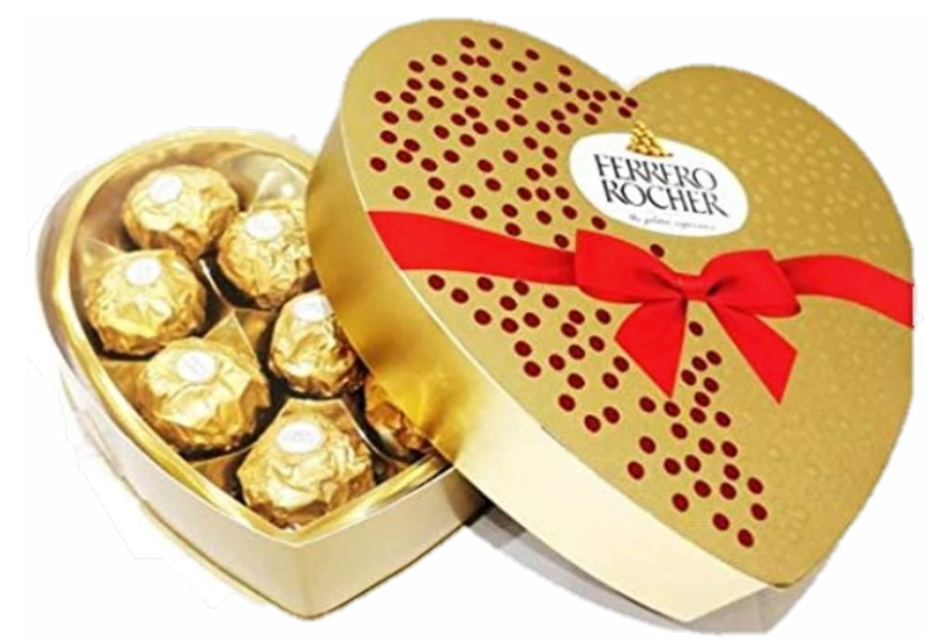 Valentine's day chocolate gift for her with fast delivery in UK
