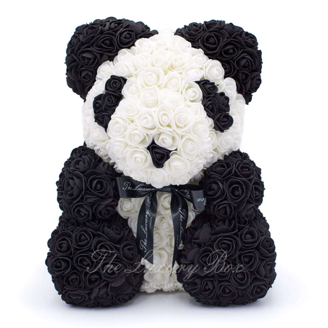Panda Rose Bear with Ribbon 