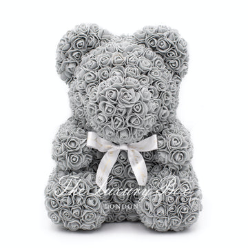 Grey Rose Bear