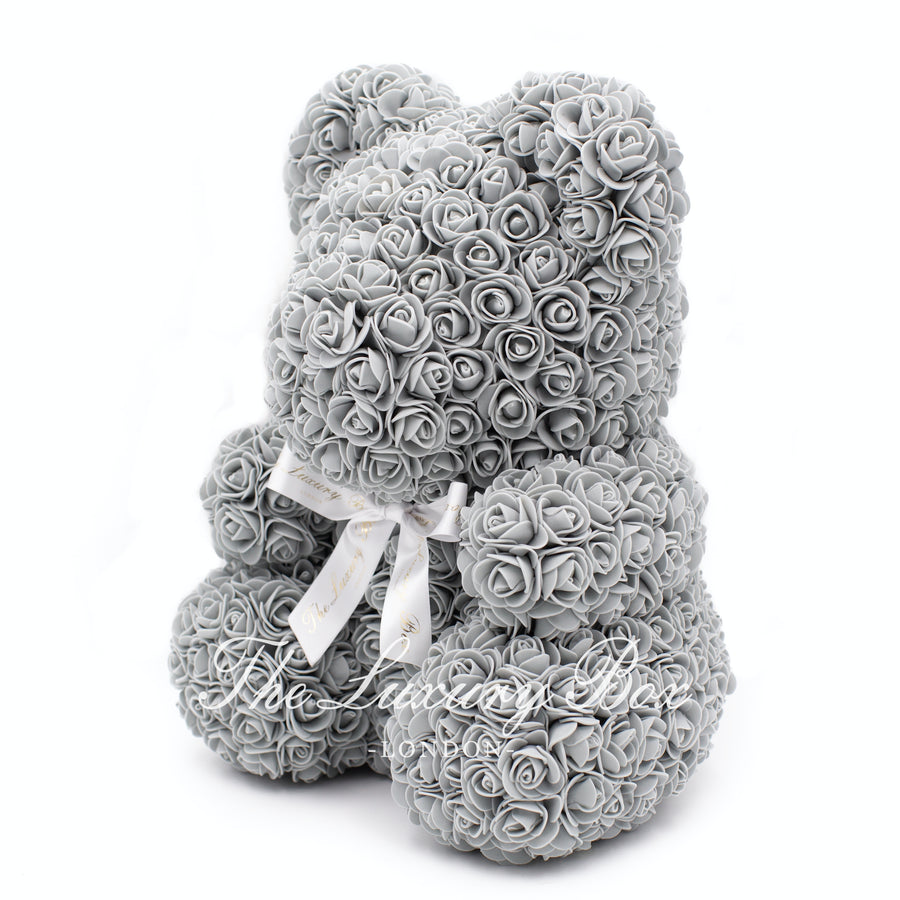 Grey Rose Bear