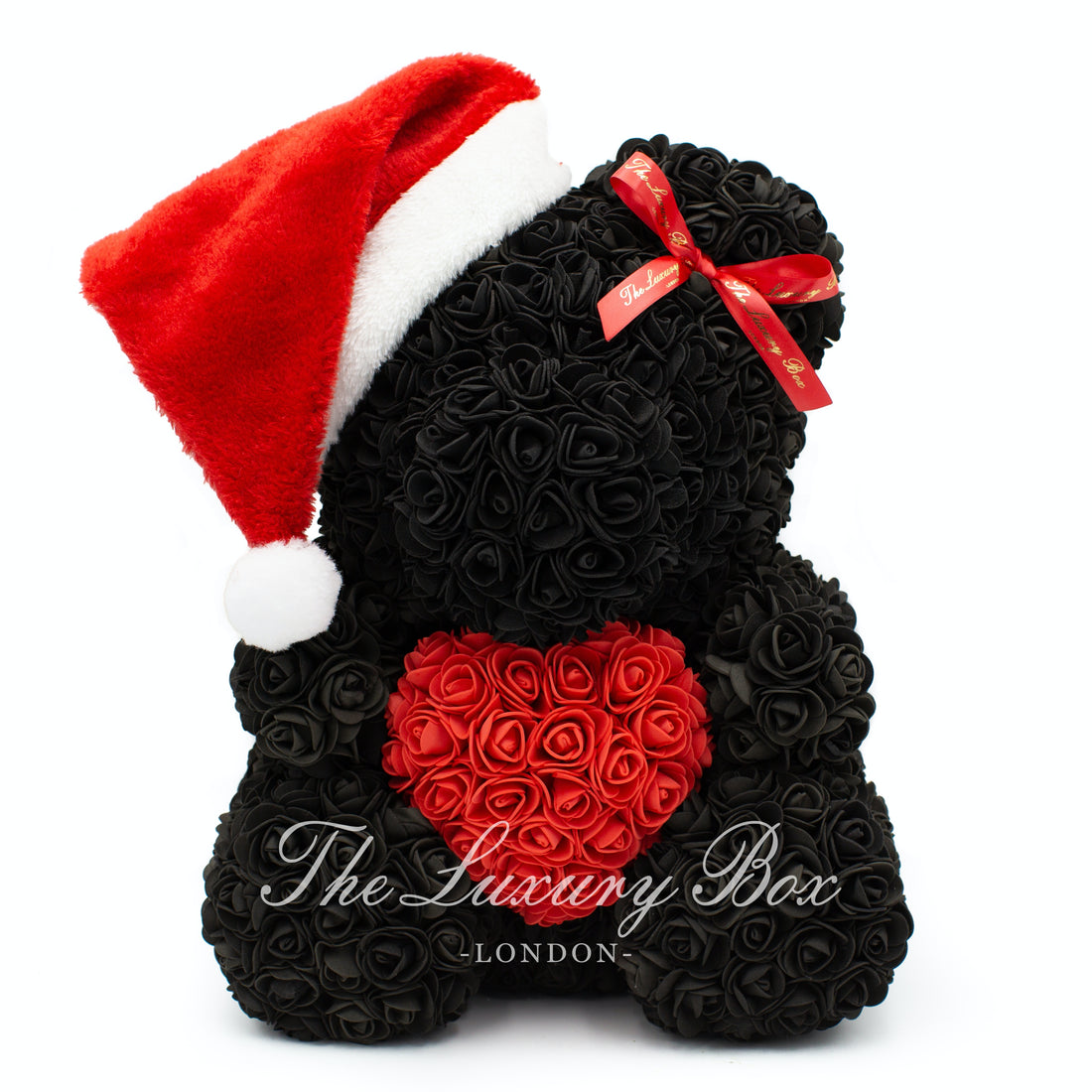 black rose bear christmas